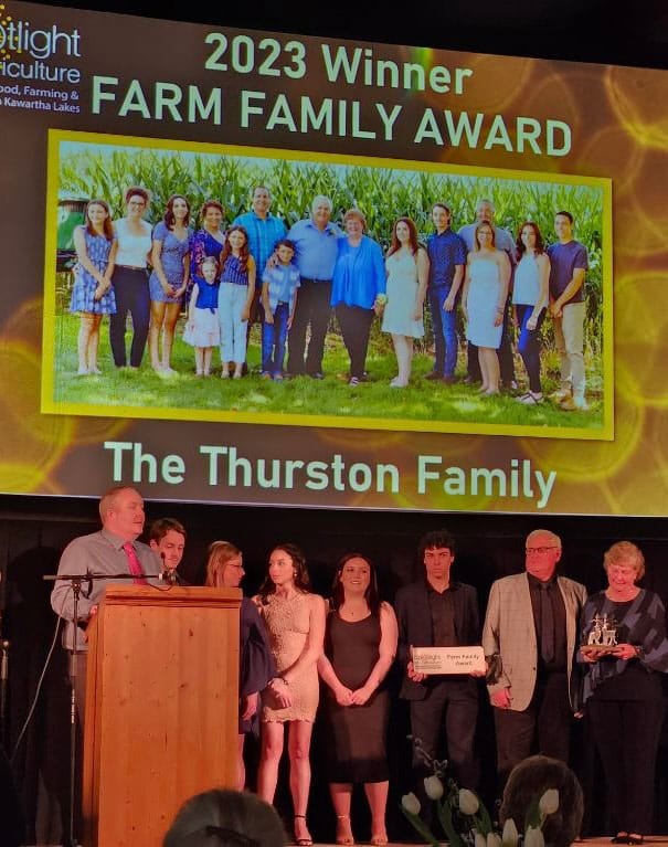 Kawartha Lakes Agriculture Farm Family Award