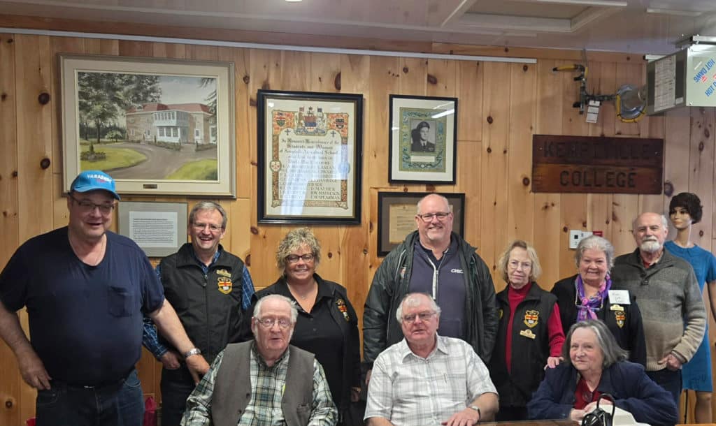 Show & Tell Committee
L to R Back Row :Mike Smith ’83, Joe Krol ’80, Cindy Dawson ’83, David Bobier ’87, Ruth Anne Hawley ’75, Kim Link ’69, Don Good ’66
Front Row: Gordon French ’69, Ronald Burgess ’68, Sharon Blanchard ‘69